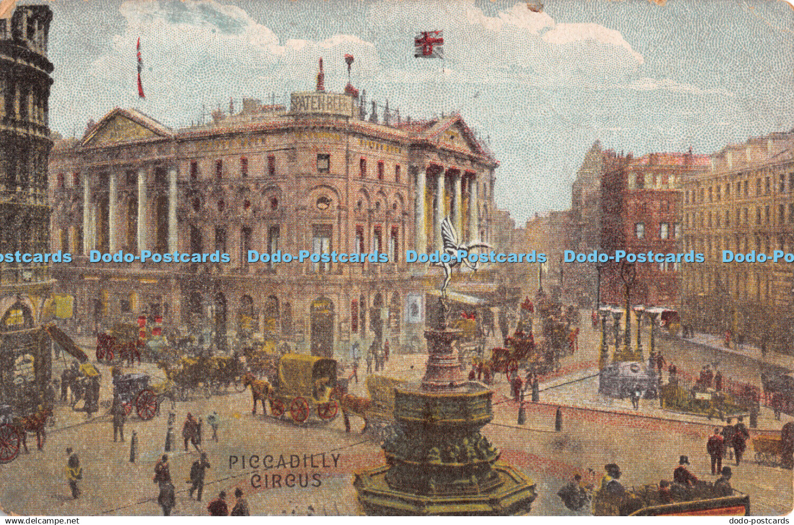 R320860 Piccadilly Circus Postcard