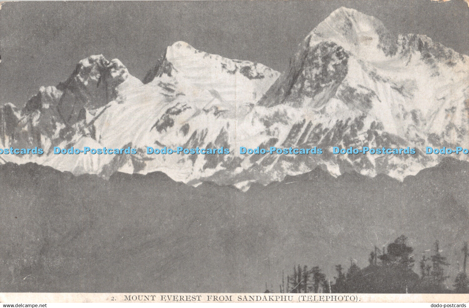 R321319 Mount Everest from Sandakphu Telephoto J Burlington Smith