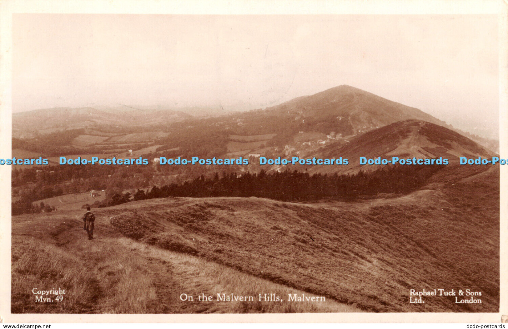 R328048 On the Malvern Hills Malvern Mvn 49 Raphael Tuck and Sons 1937