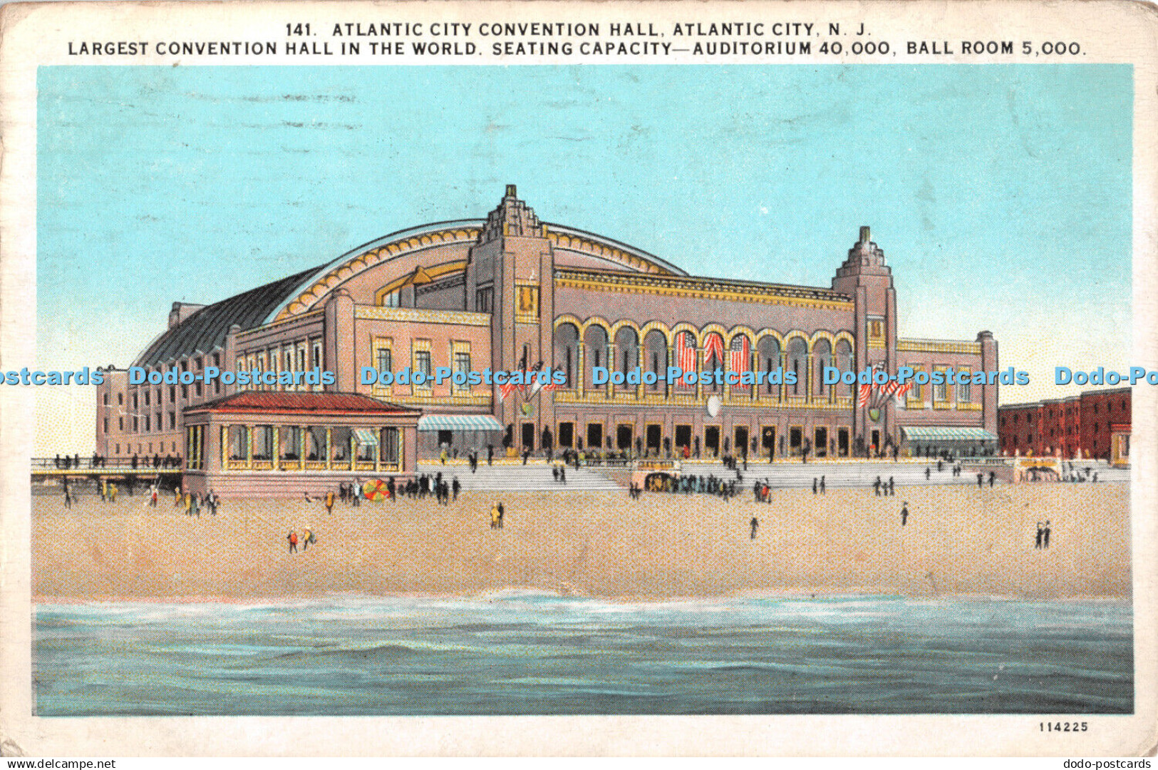 R332720 141 Atlantic City Convention Hall Atlantic City N J Largest Convention H