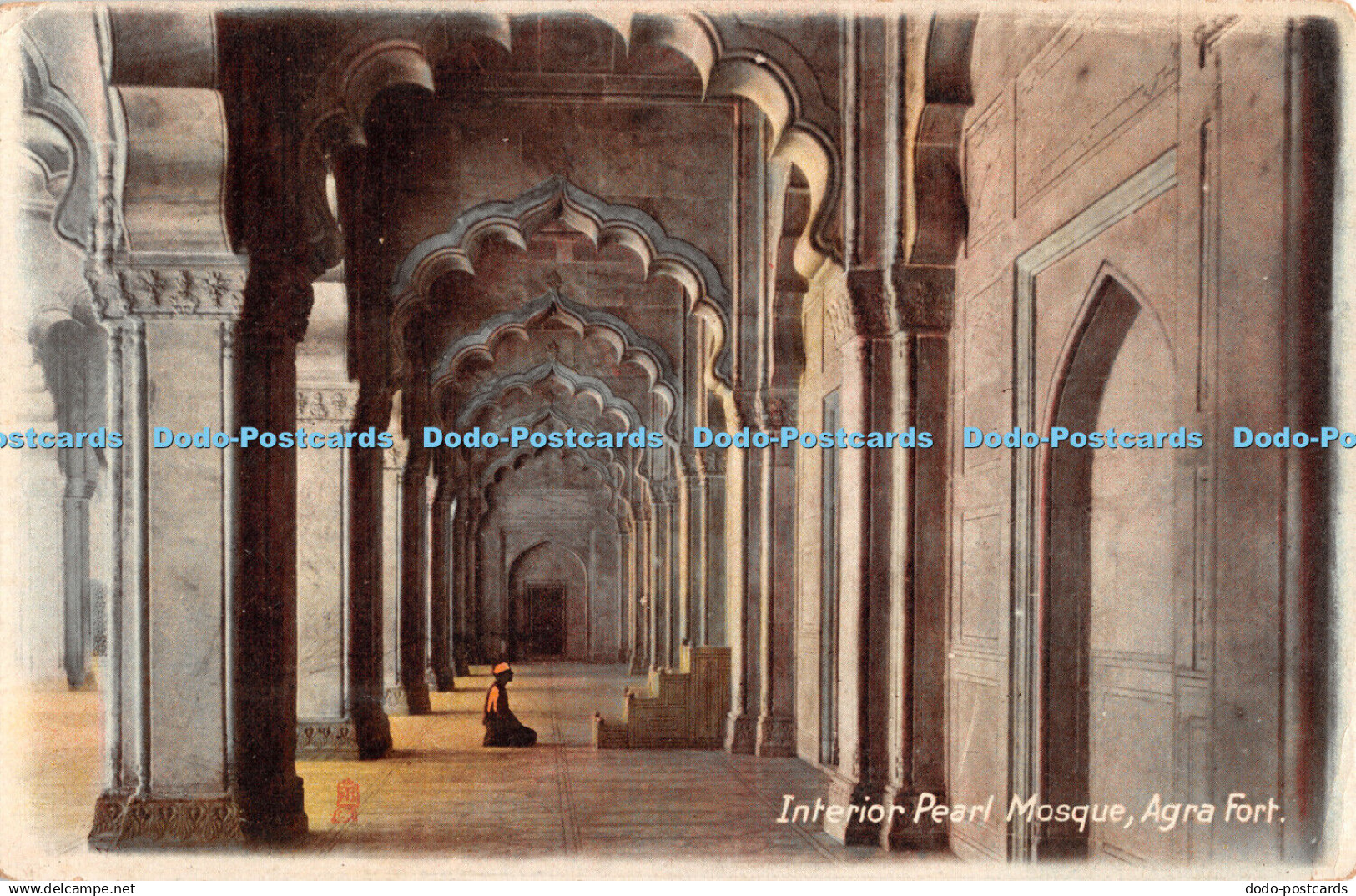 R332782 Interior Pearl Mosque Agra Fort The Wide Wide World Series Agra Tuck Vig