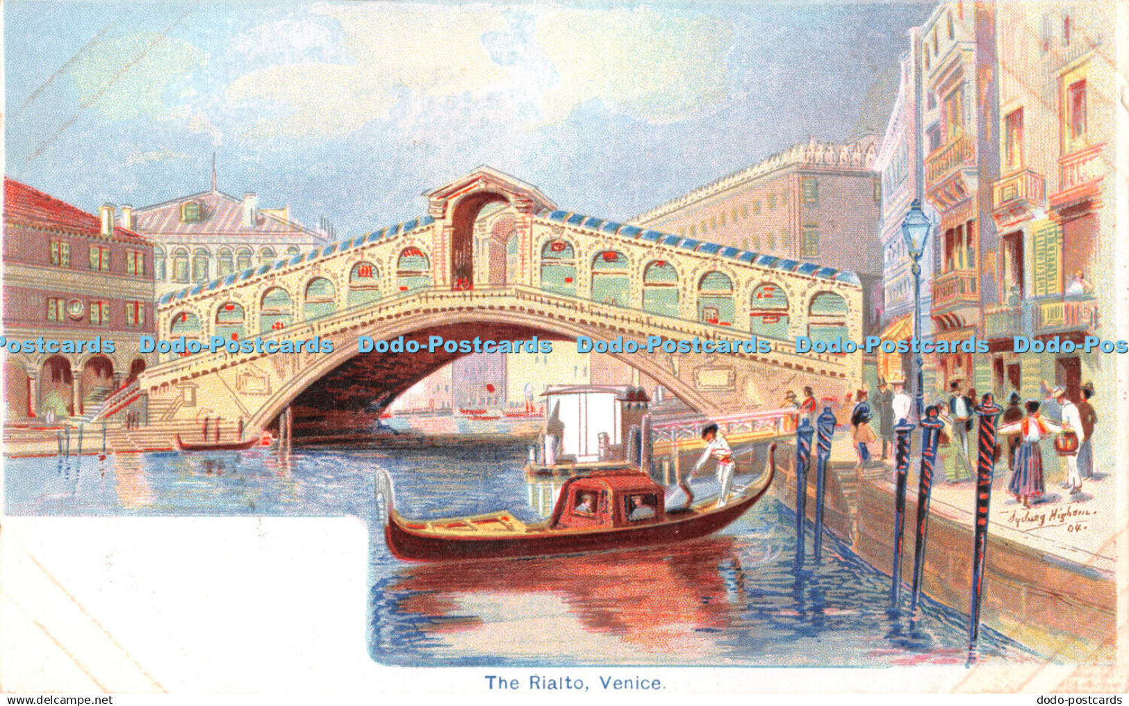 R341423 Venice The Rialto Postcard