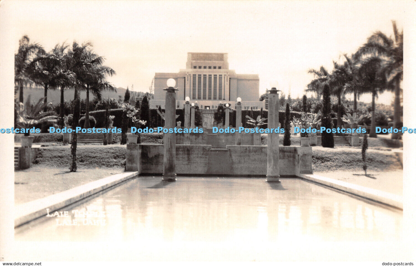 R347143 Oahu Late Temple Postcard