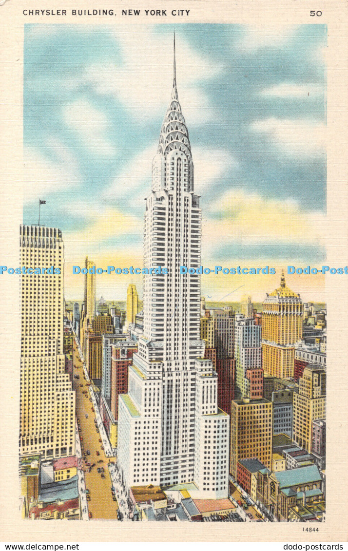 R349525 Chrysler Building New York City 50 Colourpicture Publication