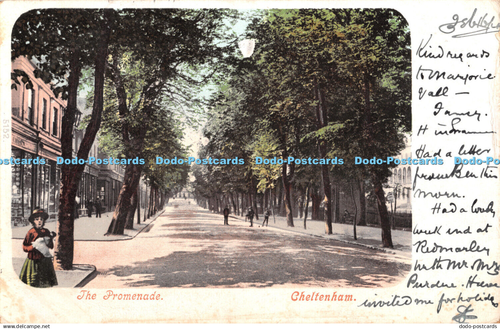 R350991 The Promenade Cheltenham 1904