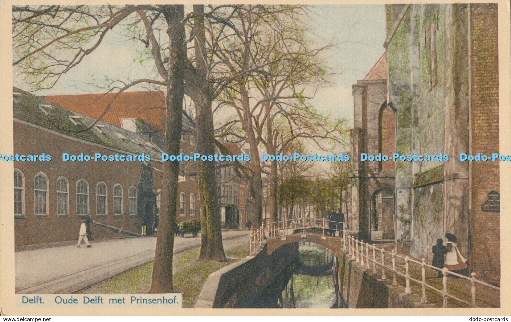 R352601 Delft Oude Delft met Prinsenhof P Delft