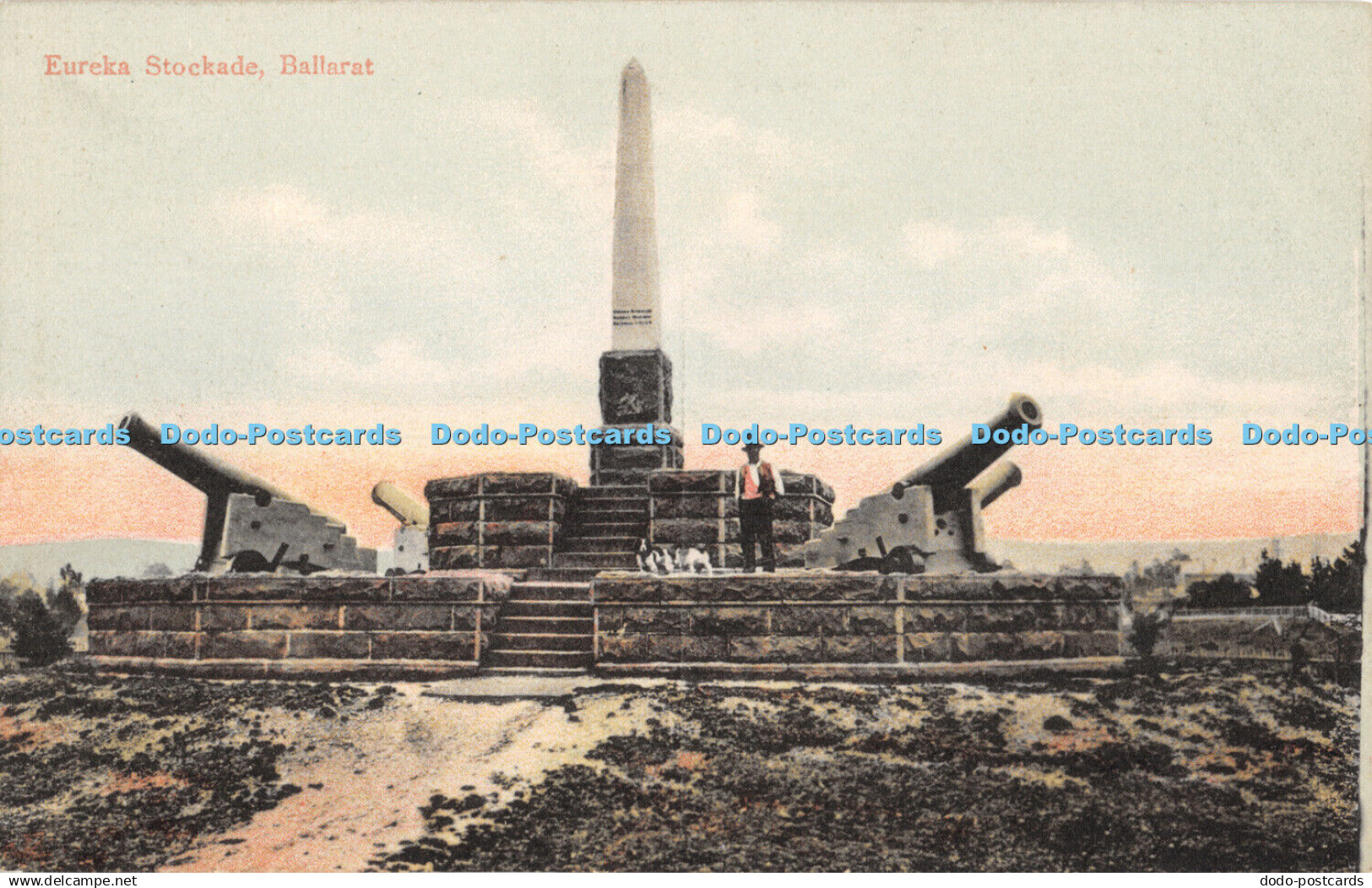 R363973 Eureka Stockade Ballarat Post Card