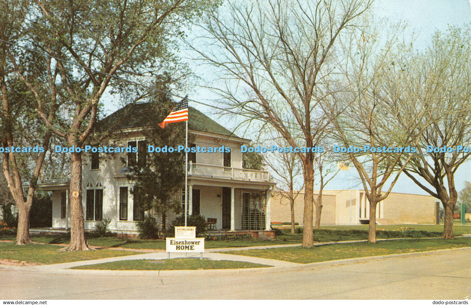 R365856 Kansas Abilene Eisenhower Home and Museum Photography House