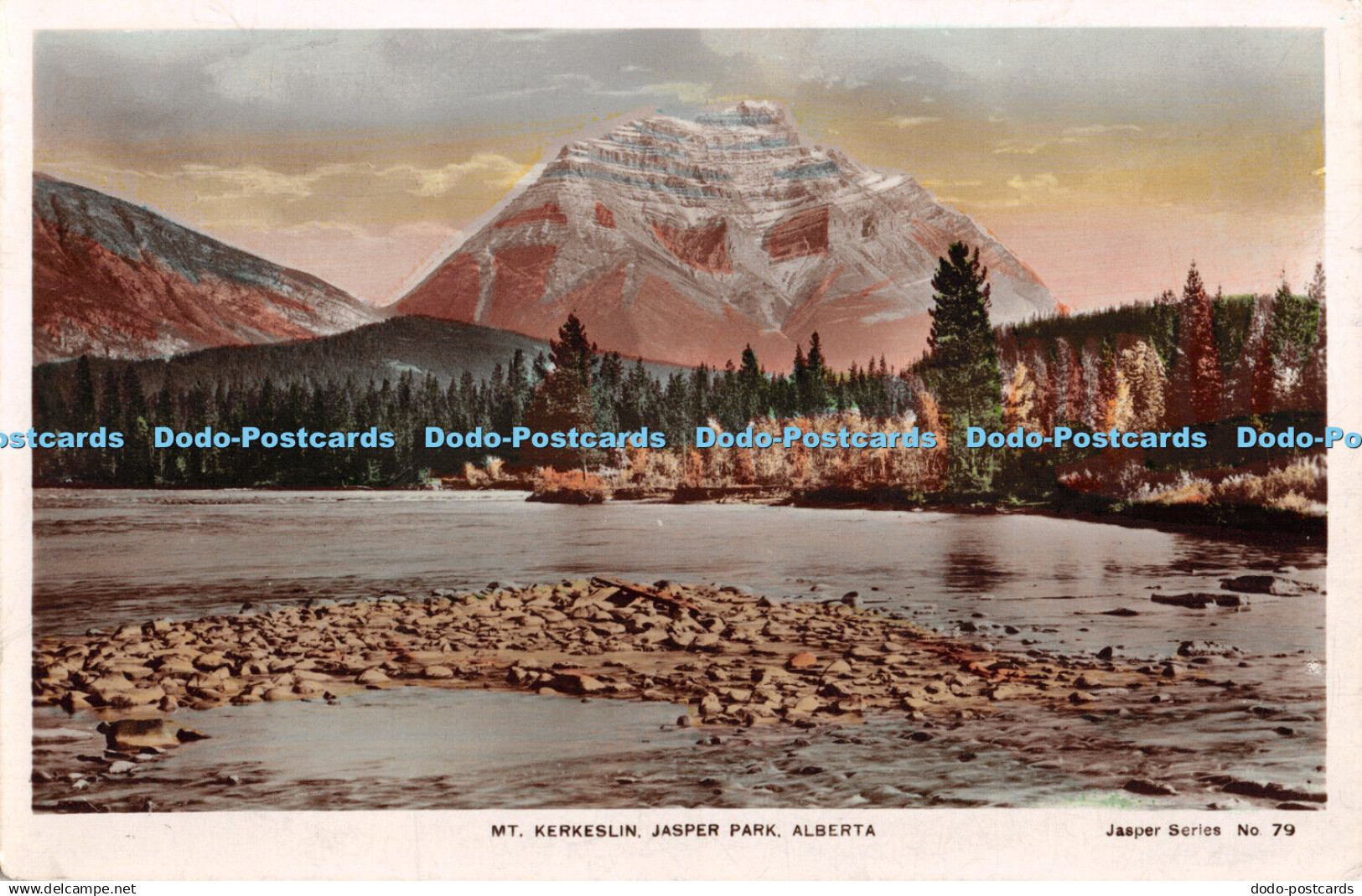 R366259 Alberta Jasper Park MT Kerkeslin The Camera Products Jasper Series No 79