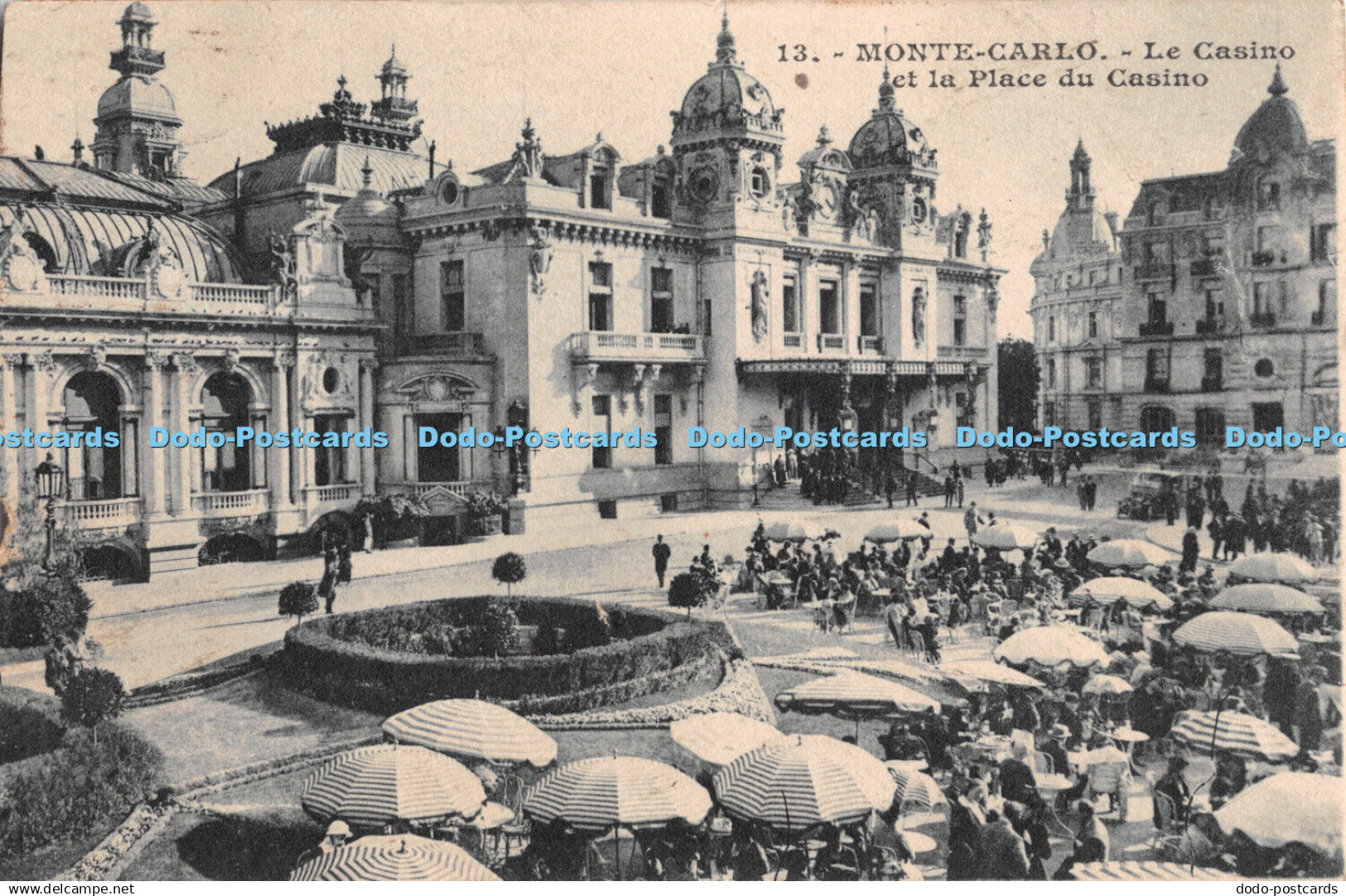 R371879 Monte Carlo Le Casino et la Place du Casino Rostan and Reneaud