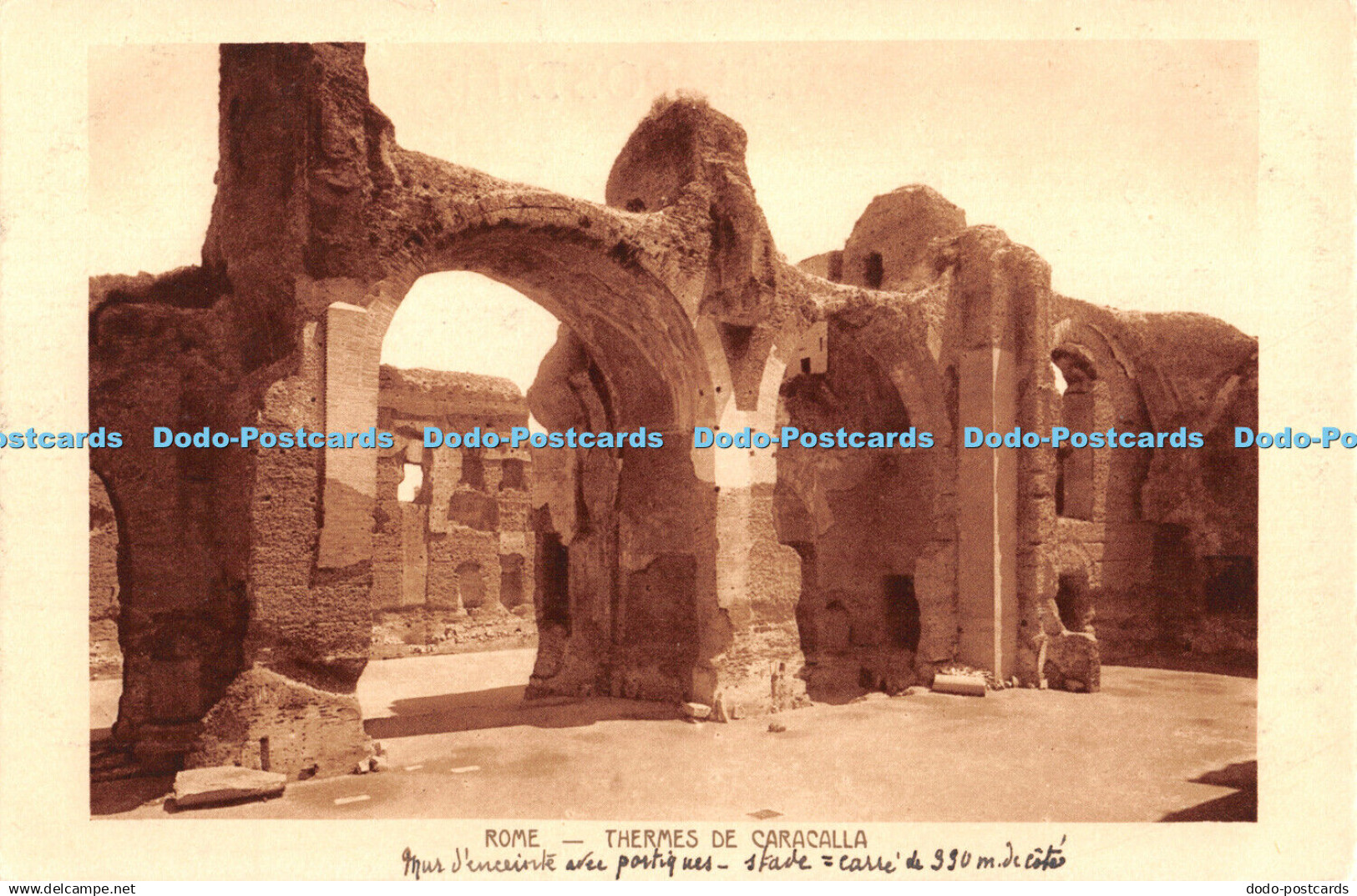 R373632 Rome Thermes de Caracalla Braun