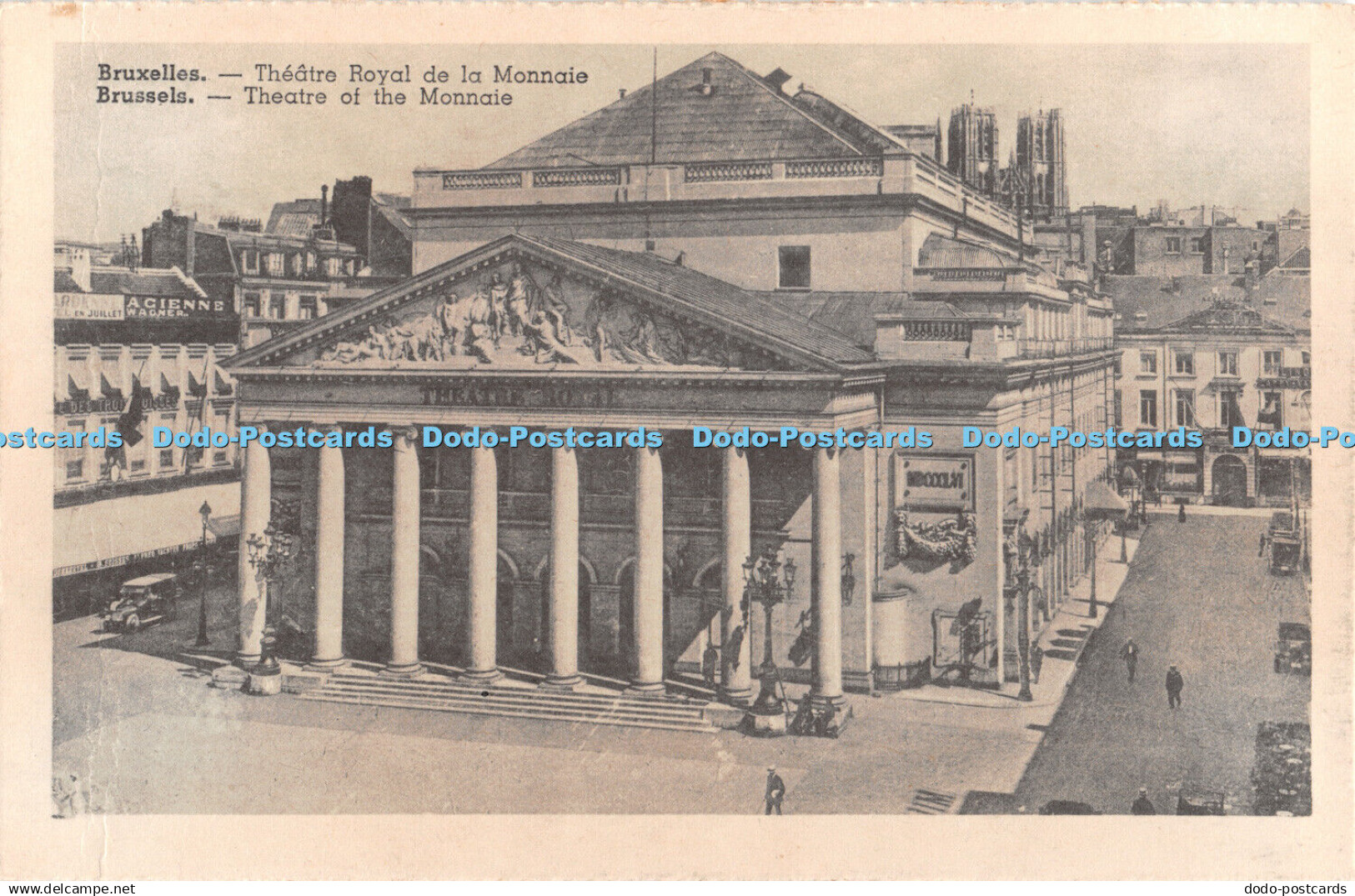 R377176 Brussels Theatre of the Monnaie Vereenigde Gravuur