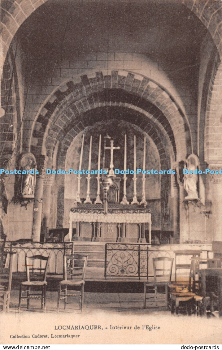 R378853 Locmariaquer Interior de l Eglise Collection Cadoret Locmariaquer Lauren