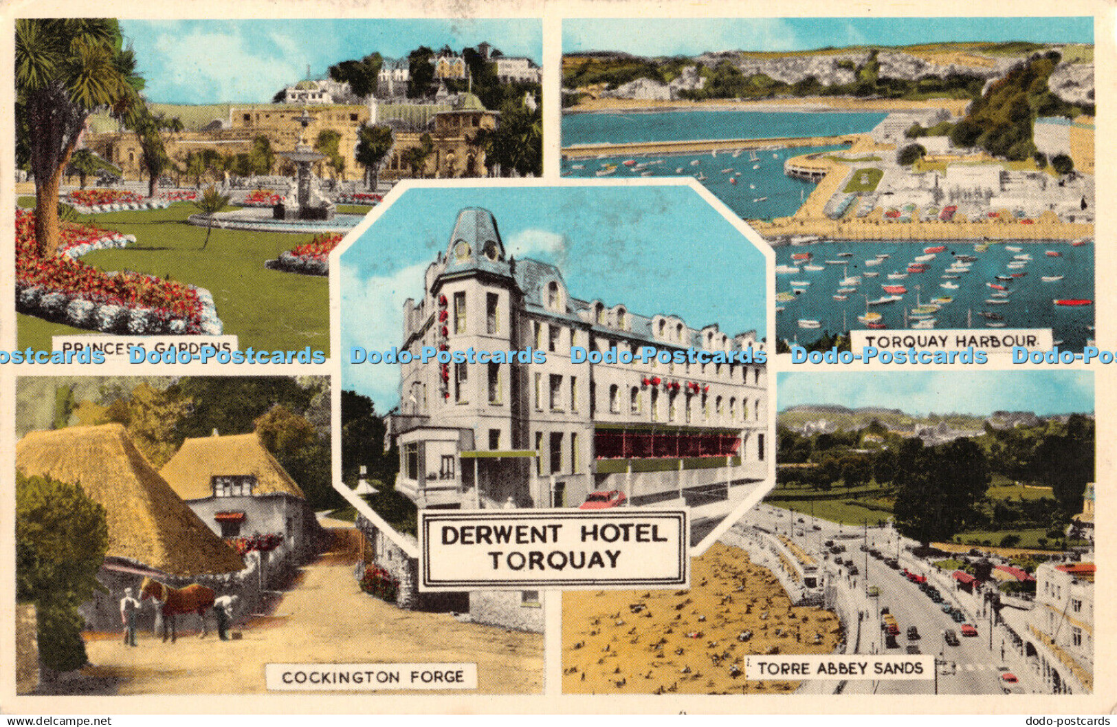 R388334 Torquay Derwent Hotel Princess Gardens Torquay Harbour Mannering Foster