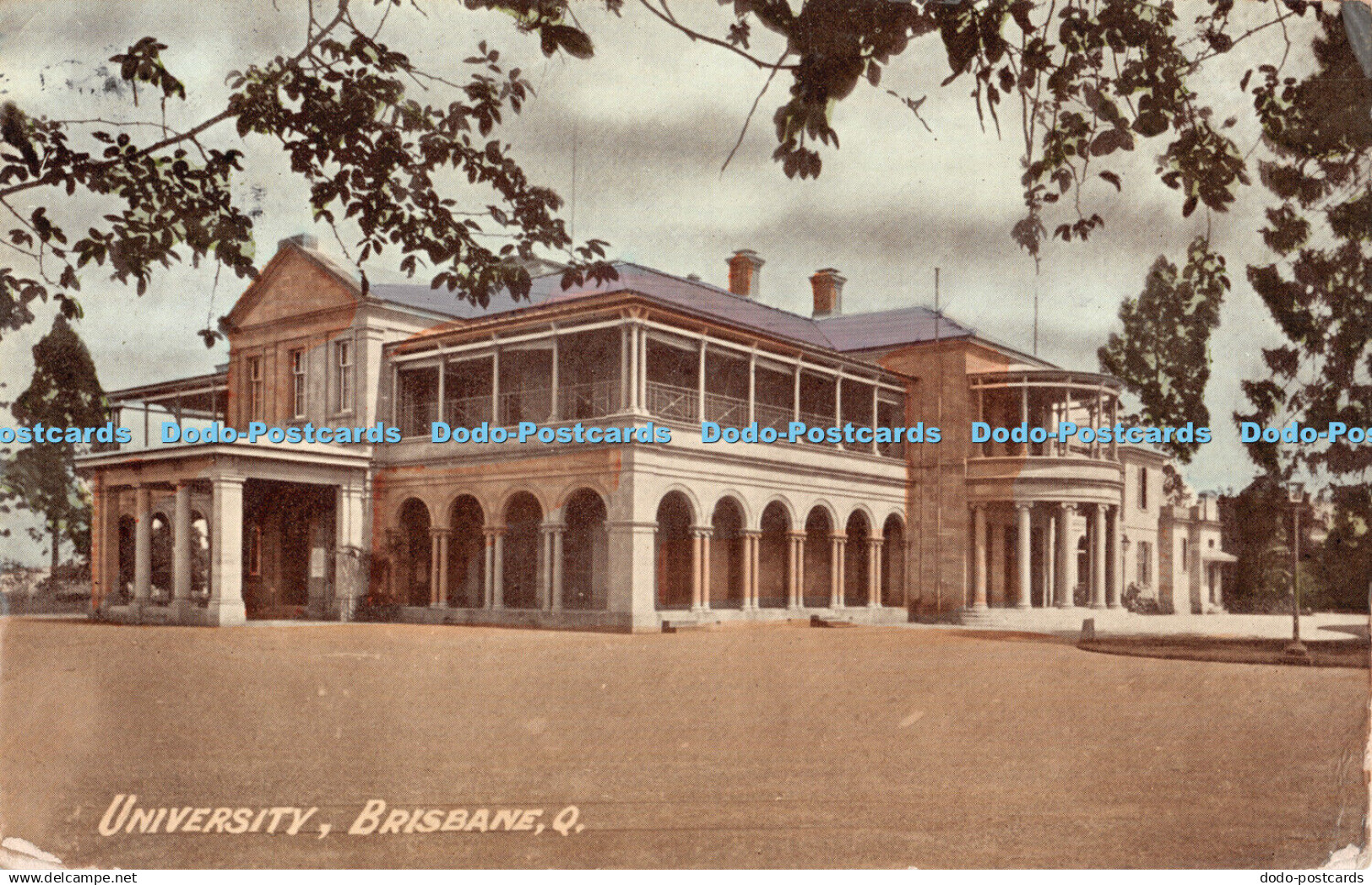 R388401 Brisbane Q University Postcard 1911