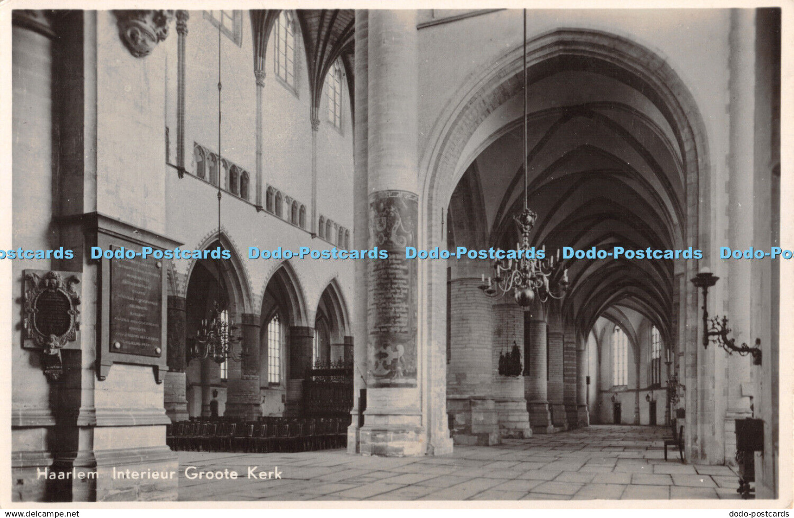 R411609 Haarlem Interieur Groote Kerk J P Exel Jr Haarlem