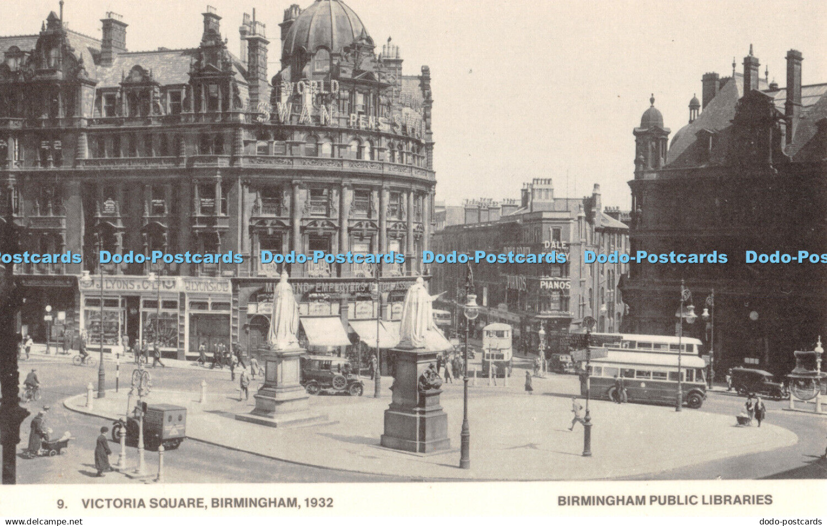 R416993 9 Victoria Square Birmingham 1932 Birmingham Public Libraries