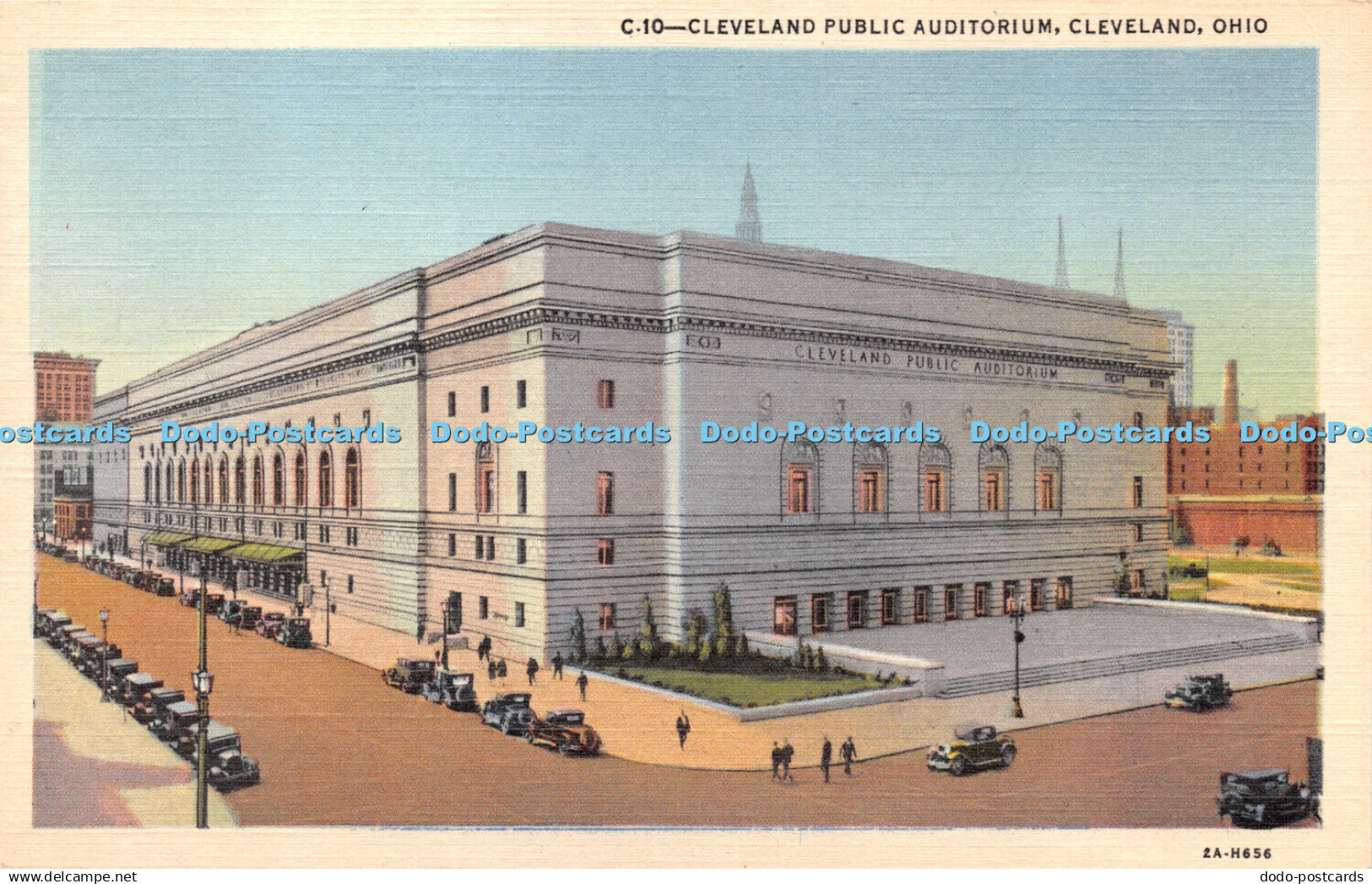 R421946 C10 Cleveland Public Auditorium Cleveland Ohio George R Klein News Compa