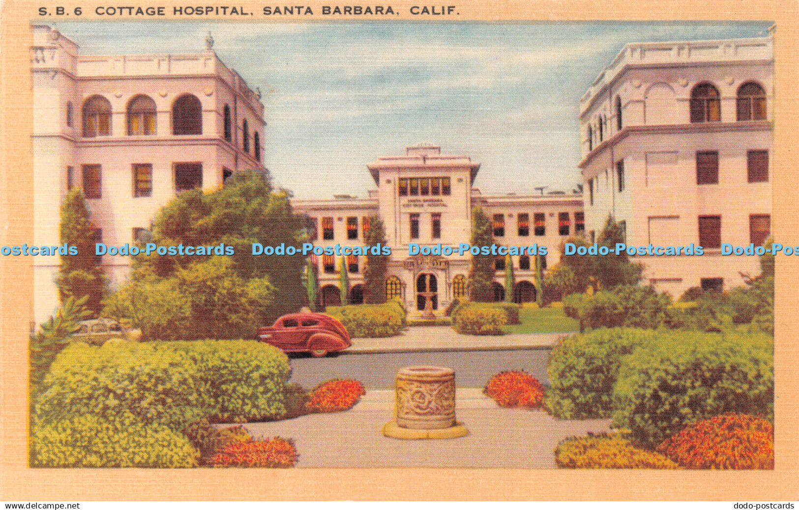 R423983 Calif Santa Barbara Cottage Hospital Longshaw Card