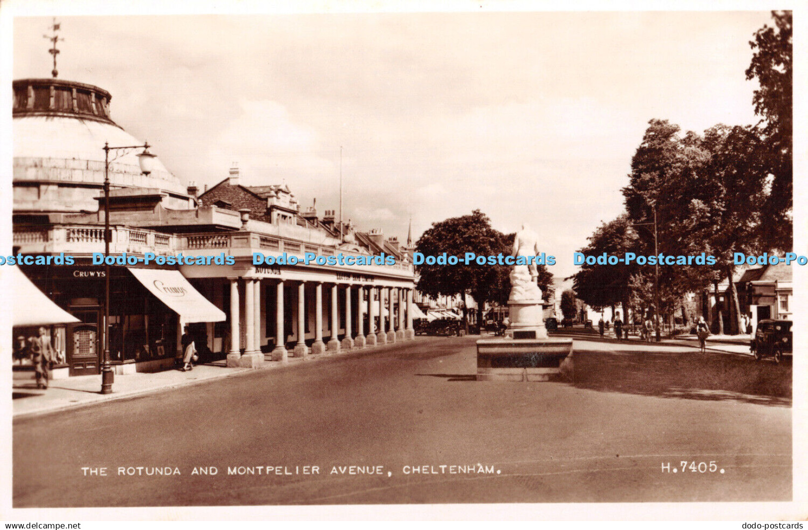 R427043 Cheltenham The Rotunda and Montpelier Avenue Valentine RP