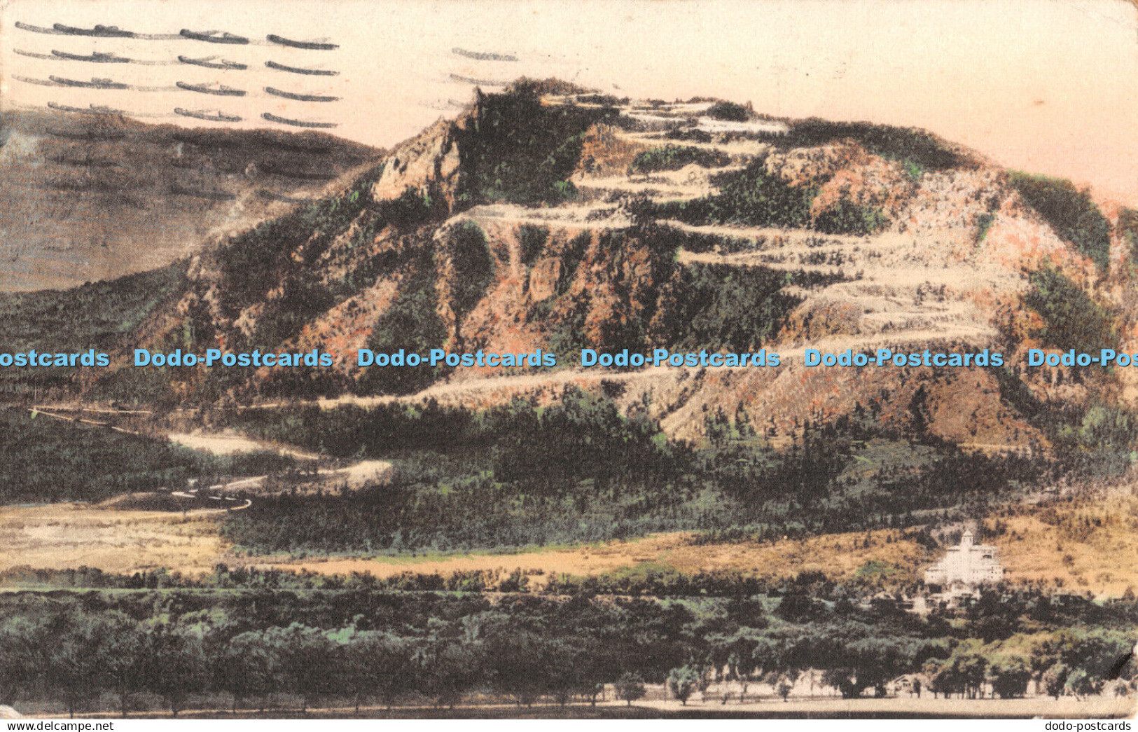 R428746 Broadmoor Cheyenne Mountain Highway The Albertype 1928