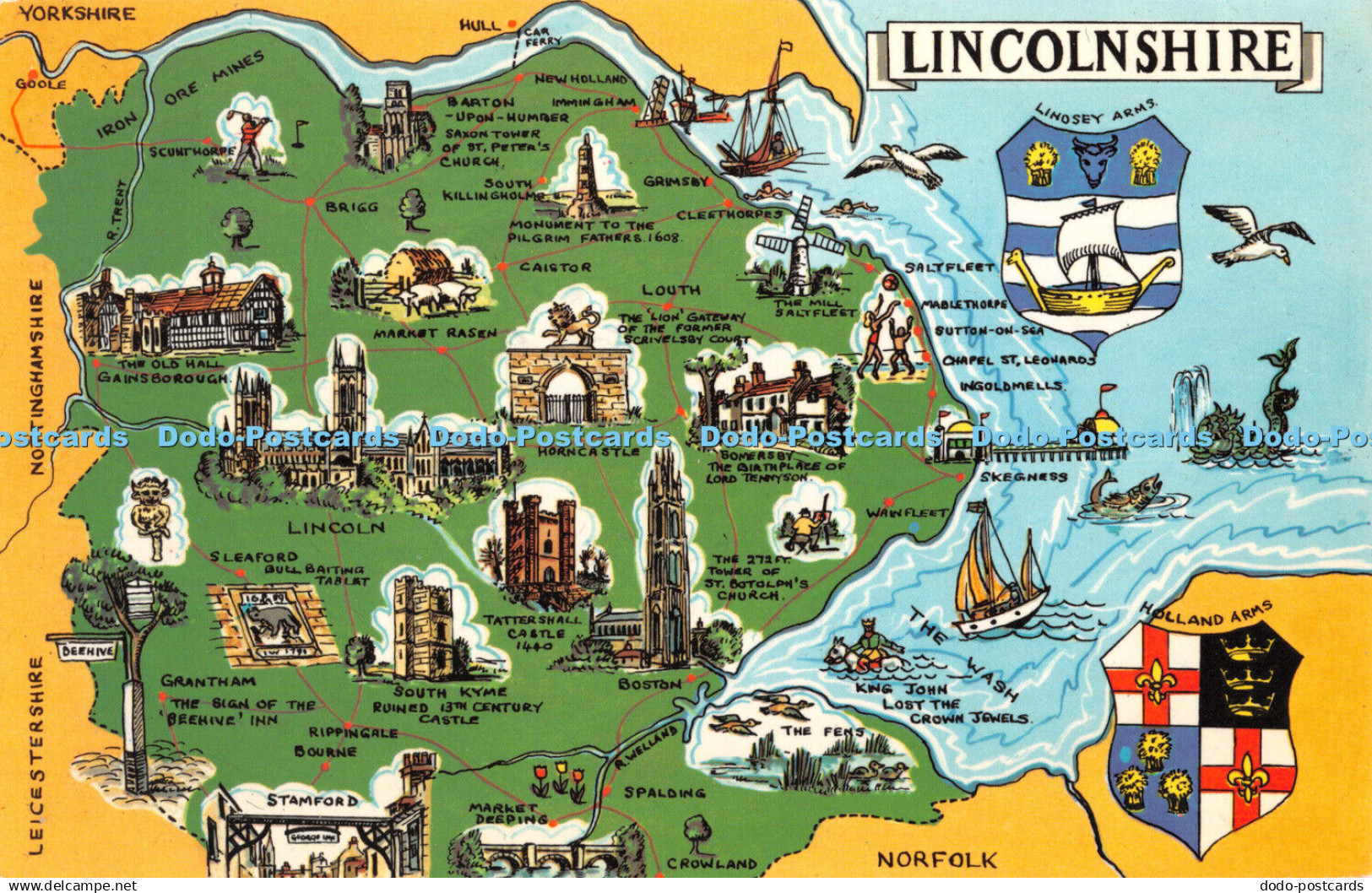 R429255 Lincolnshire PT15215 Map