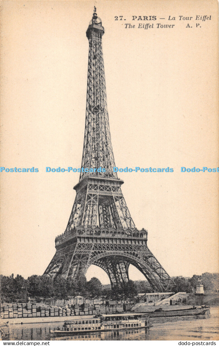 R437839 27 Paris La Tour Eiffel The Eiffel Tower A Papeghin 1924