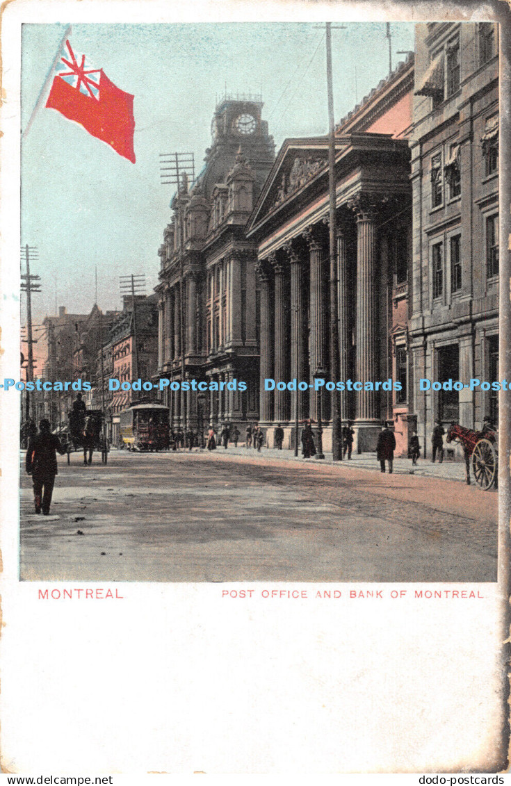 R437987 Montreal Post Office and Bank of Montreal Montreal Import No 101