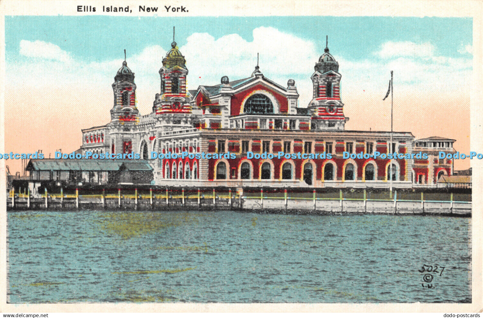 R443272 New York Ellis Island Irving Underhill Miller Art