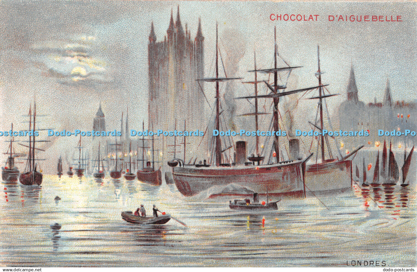 R443348 Chocolat D Aiguebelle Londres Postcard