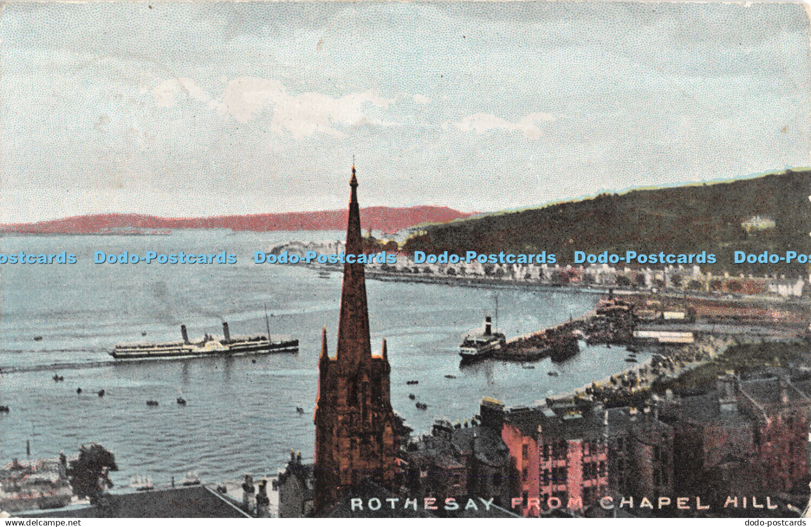 R447523 Rothesay From Chapel Hill The National Series 1906