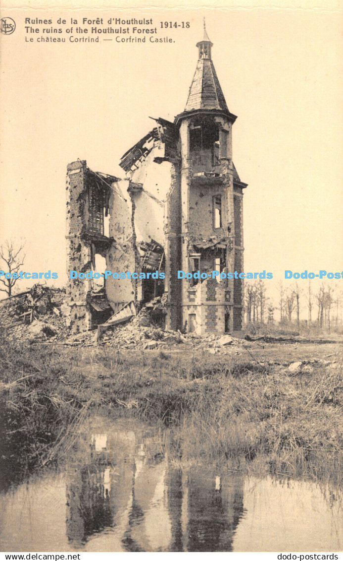 R459378 Nels Ruines de la Foret dHouthulst The ruins of Houthulst Forest 1914 18