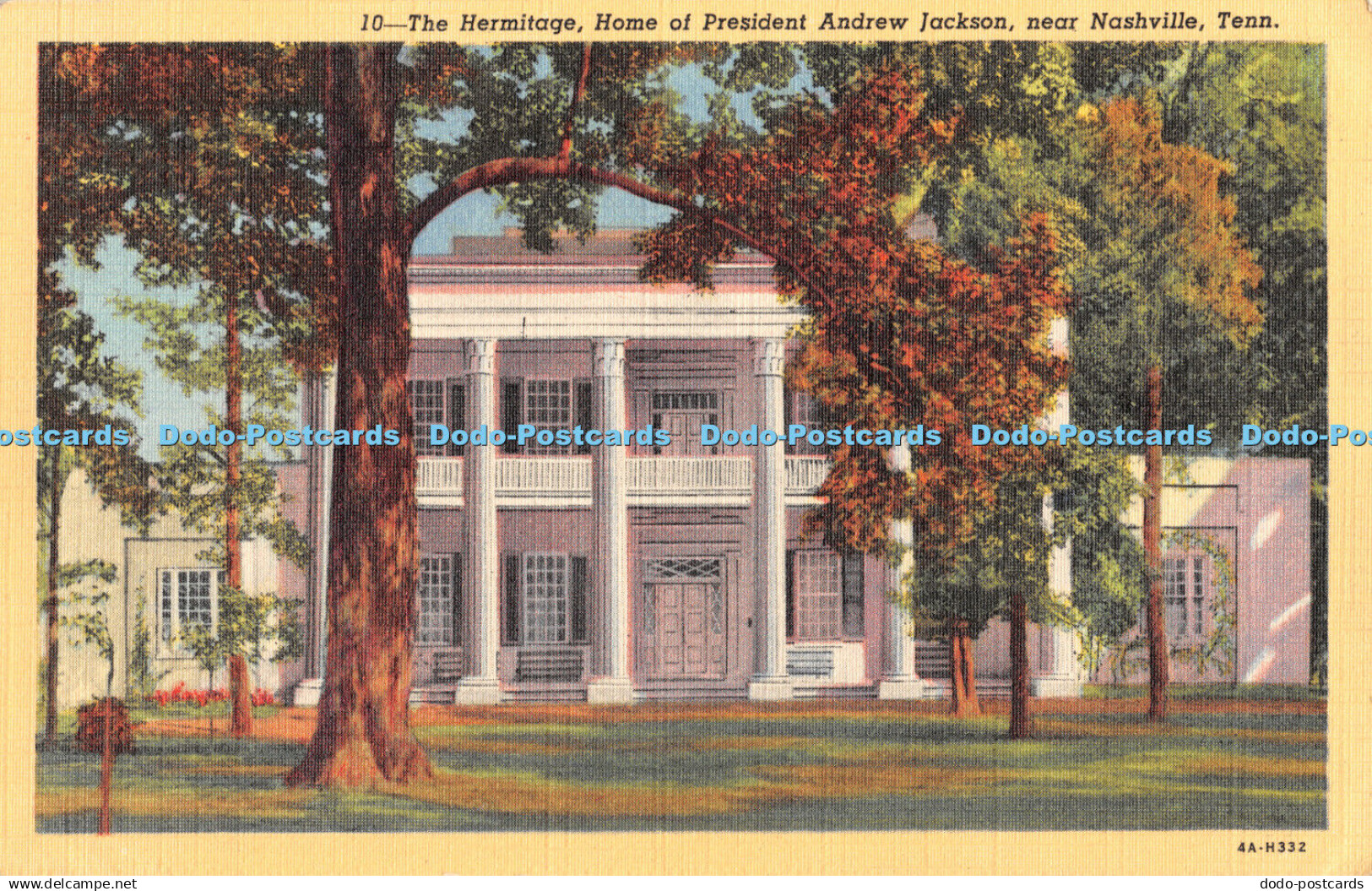 R461425 Tenn The Hermitage Home of President Andrew Jackson near Nashville Capit