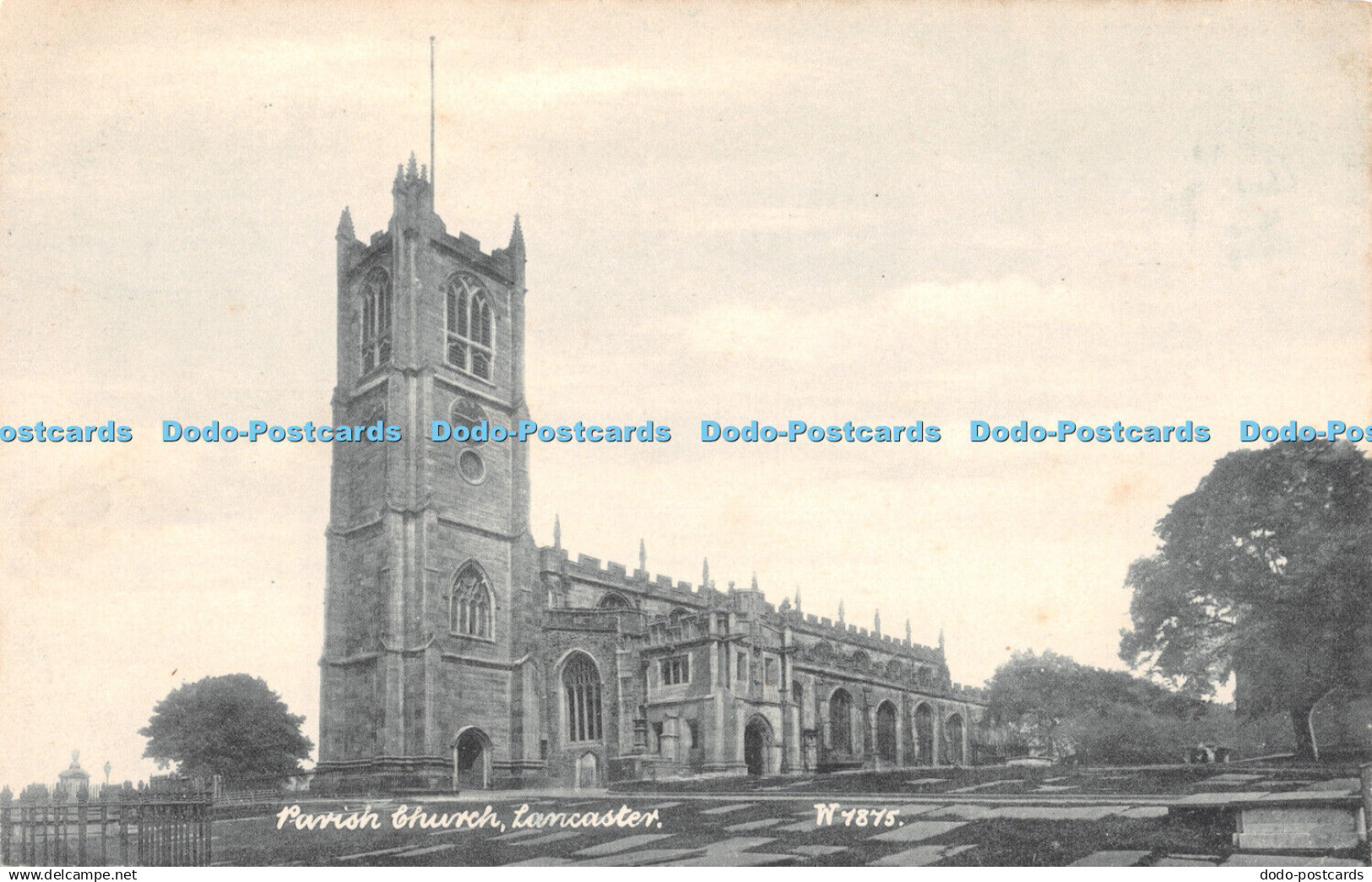 R461539 Lancaster Parish Church Postcard