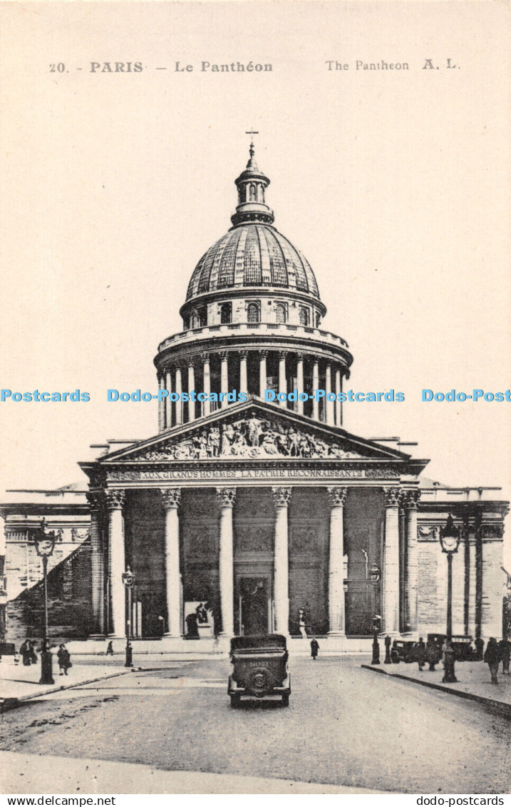 R465808 20 Paris Le Pantheon The Pantheon A Leconte