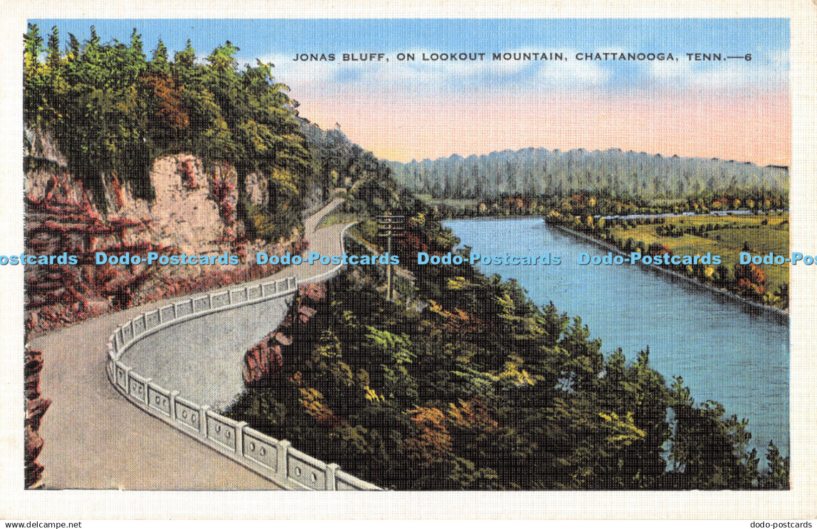 R469982 Tenn Chattanooga Jonas Bluff on Lookout Mountain T H Payne