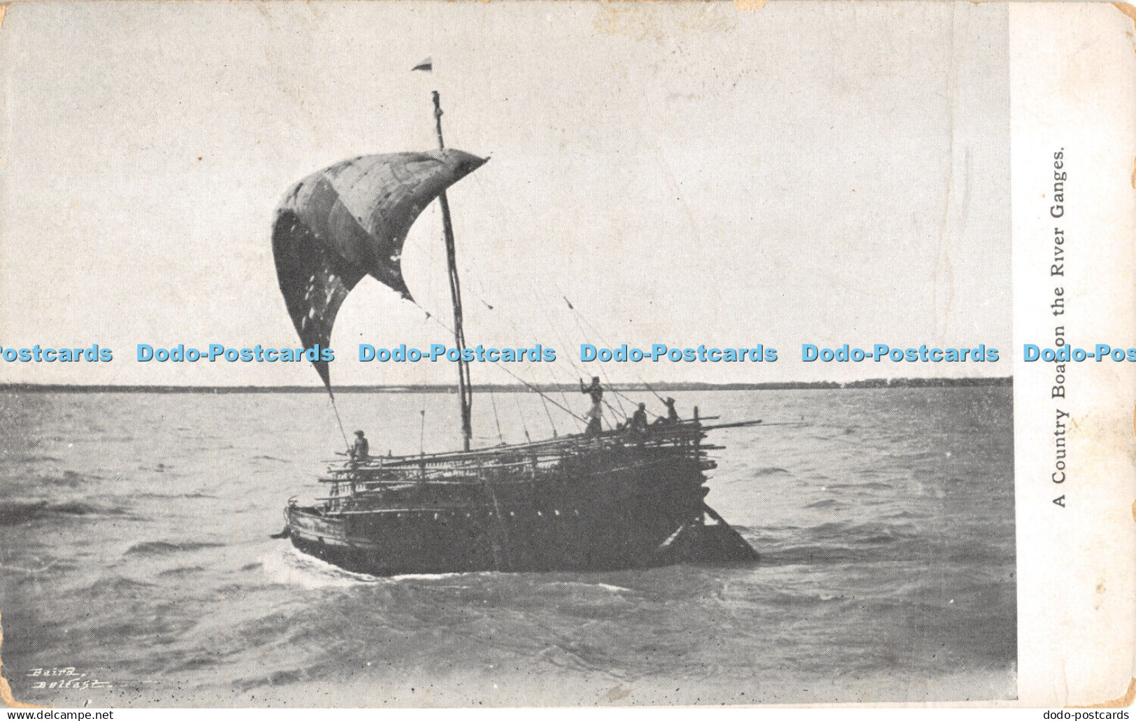 R472440 A Country Boat on the River Ganges