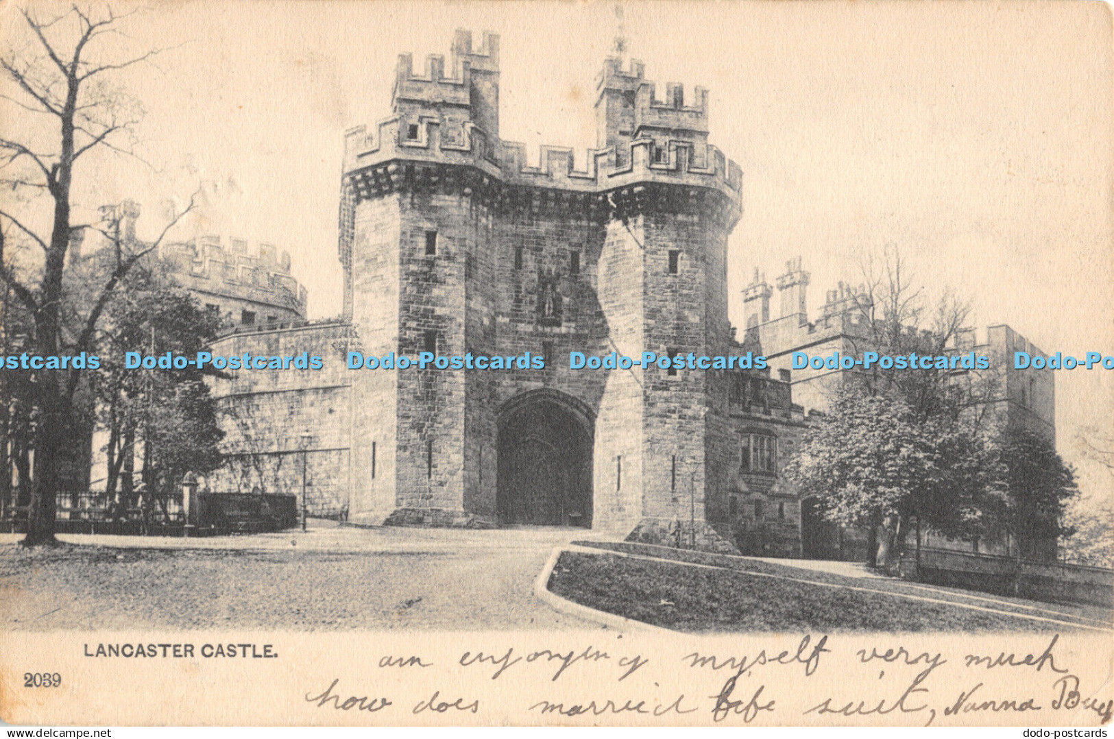 R480288 Lancaster Castle Postcard 1904