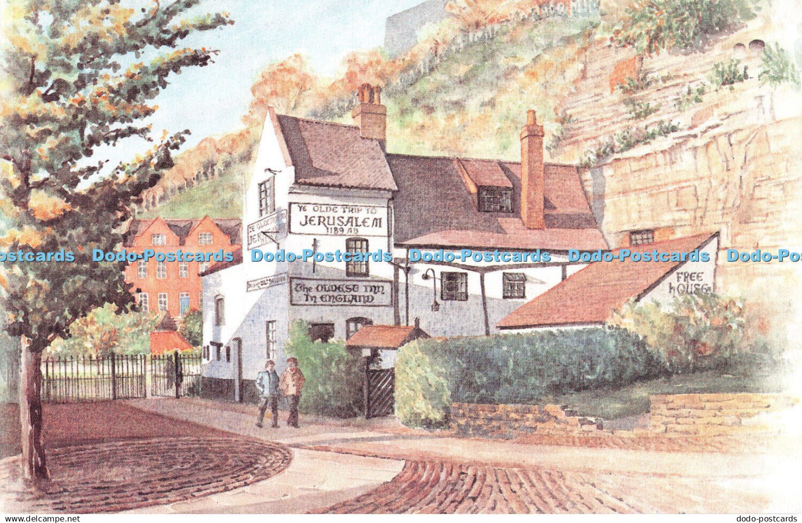 R482316 No 1 The Old Trip to Jerusalem Inn Nottingham Nottingham Tourist Scenes