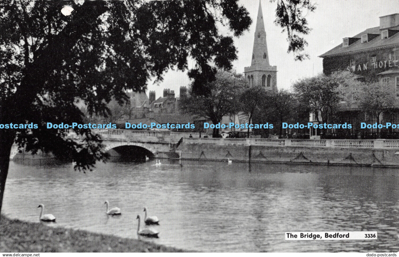 R483379 Bedford The Bridge Postcard