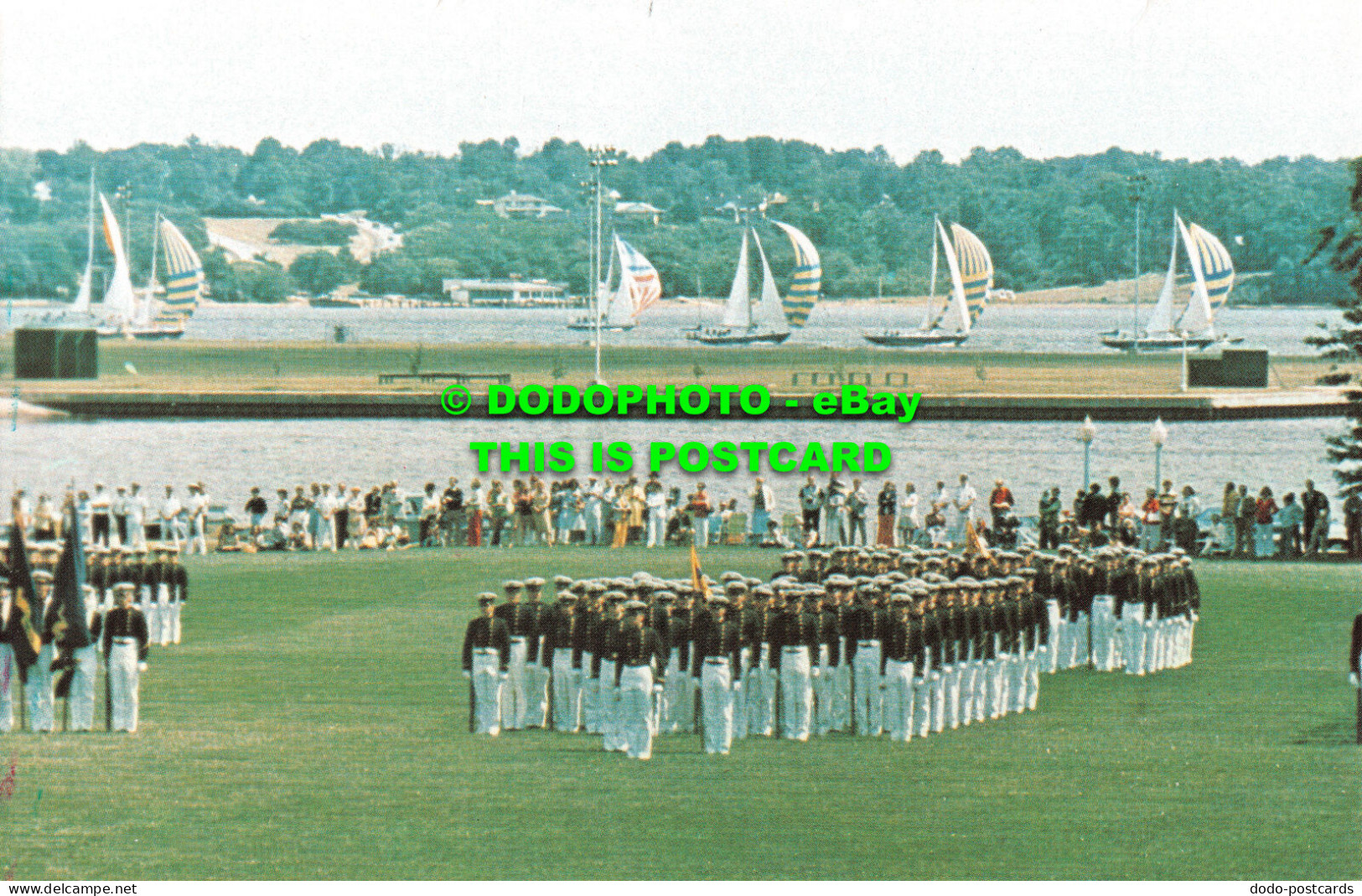 R485147 Parade. United States Naval Academy. Annapolis. Maryland. 155312