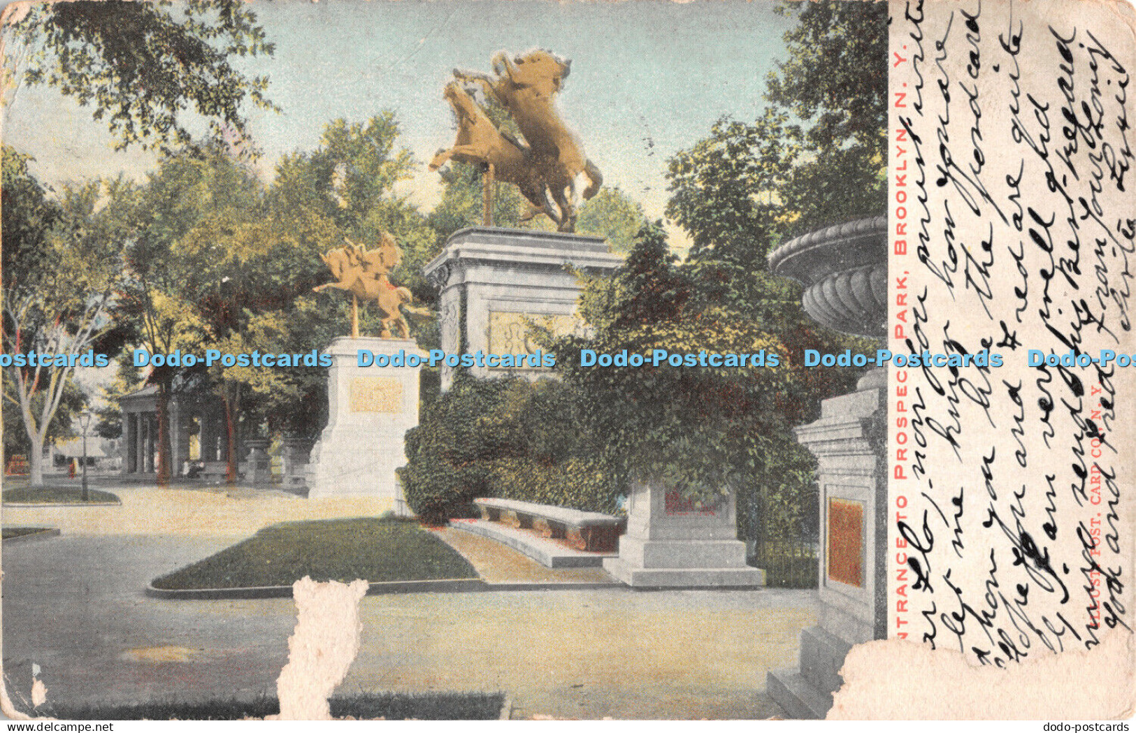 R486372 N Y Brooklyn Entrance to Prospect Park 1905