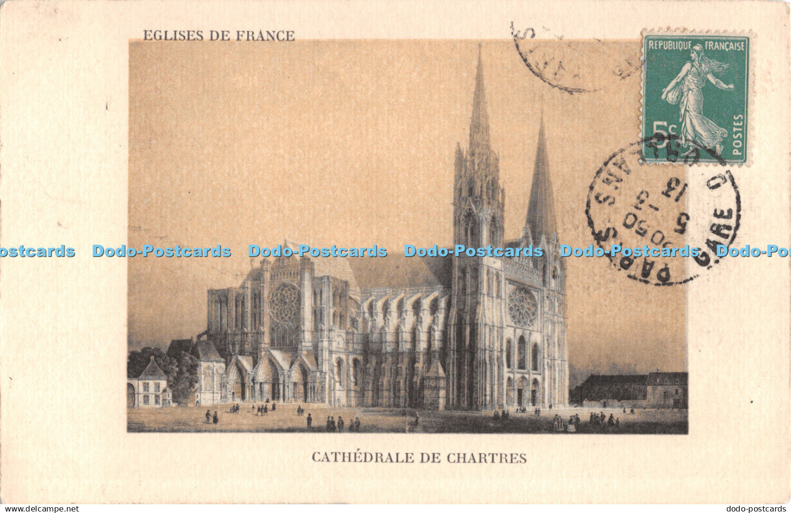 R491144 Eglises de France Cathedrale de Chartres Supra 1913