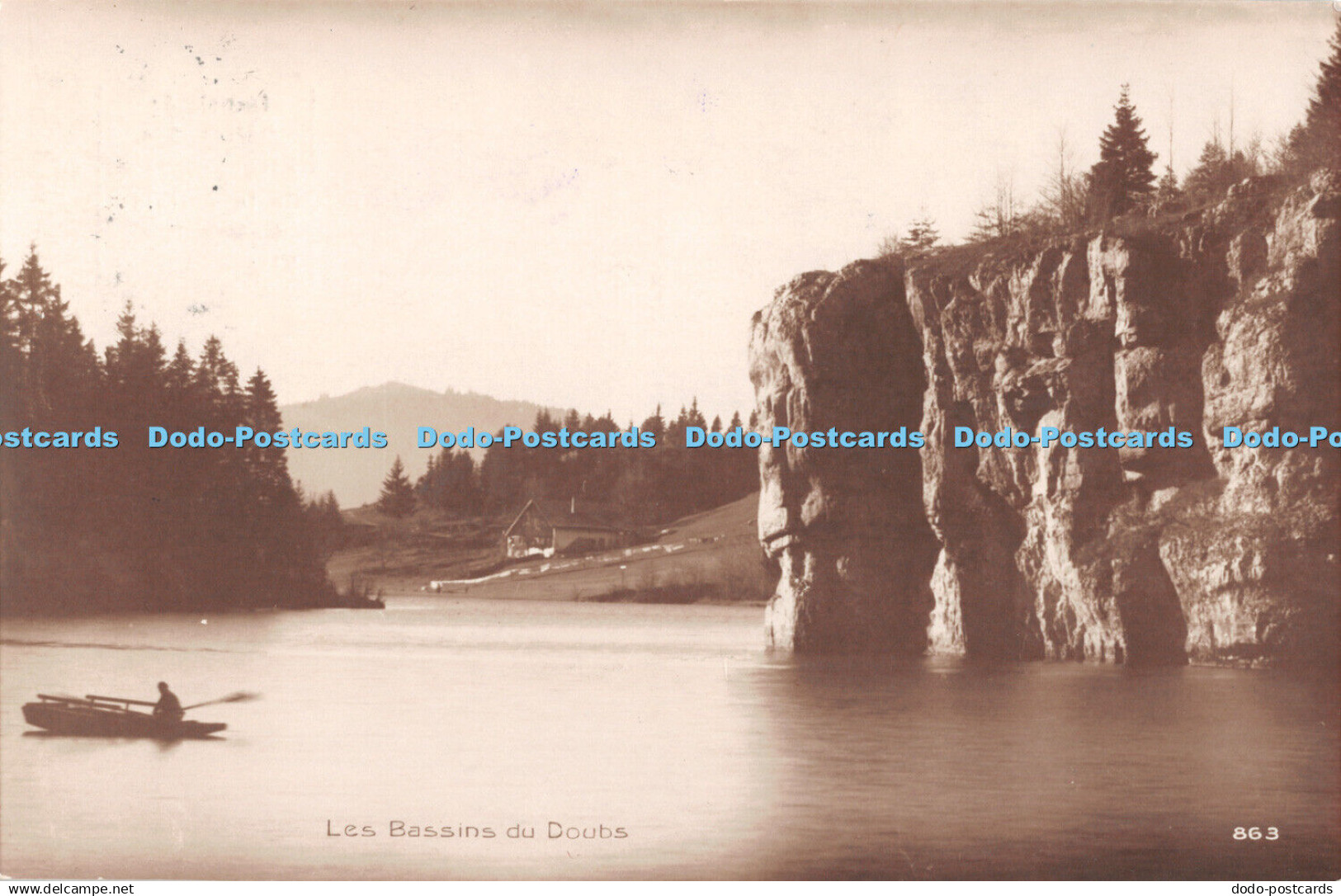 R491746 Les Bassins du Doubs Perrochet Postcard