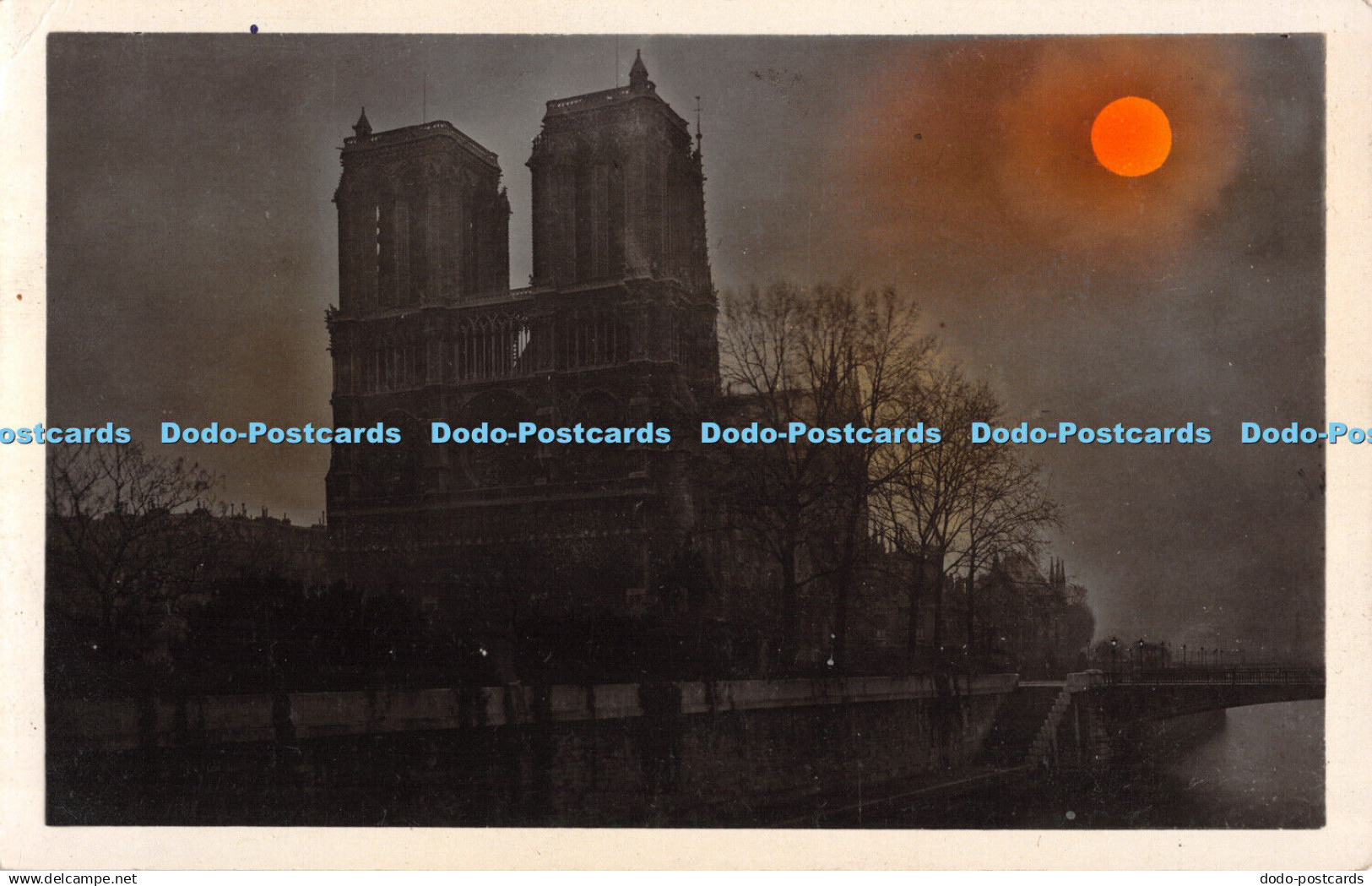 R491994 Paris La Nuit Notre Dame Postcard