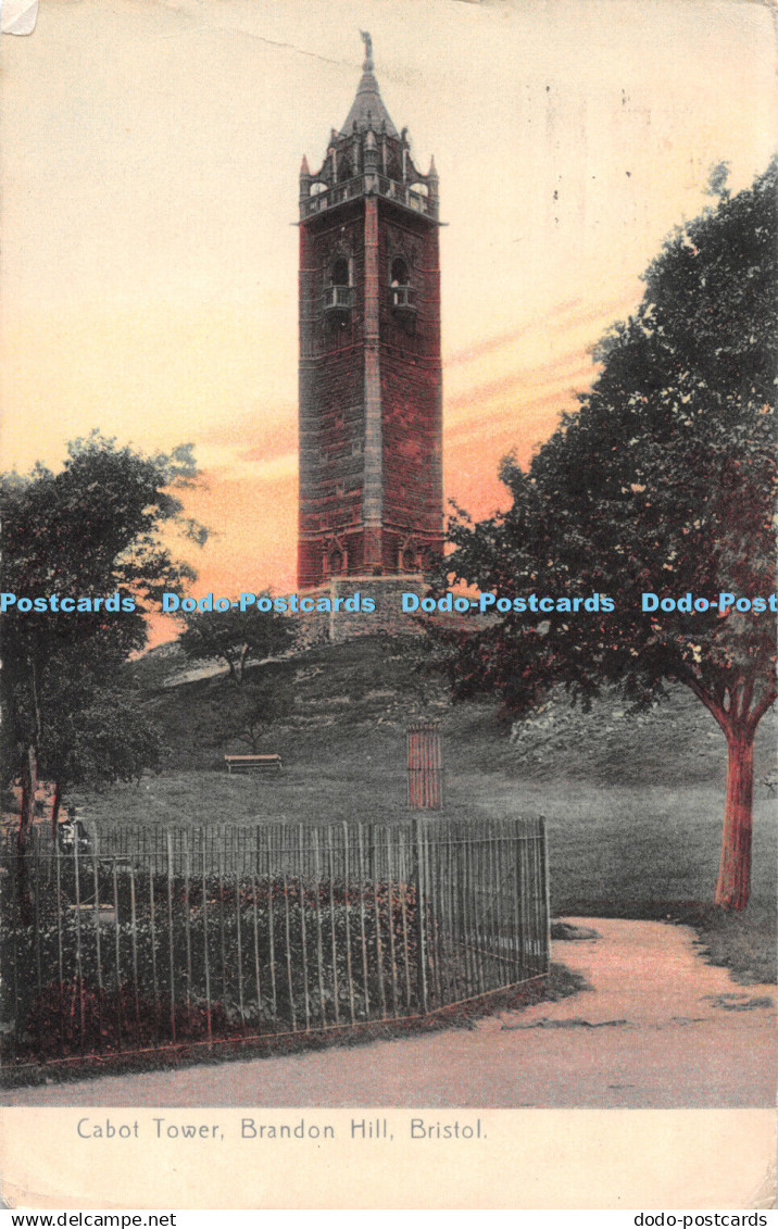 R495147 Bristol Brandon Hill Cabot Tower 1905