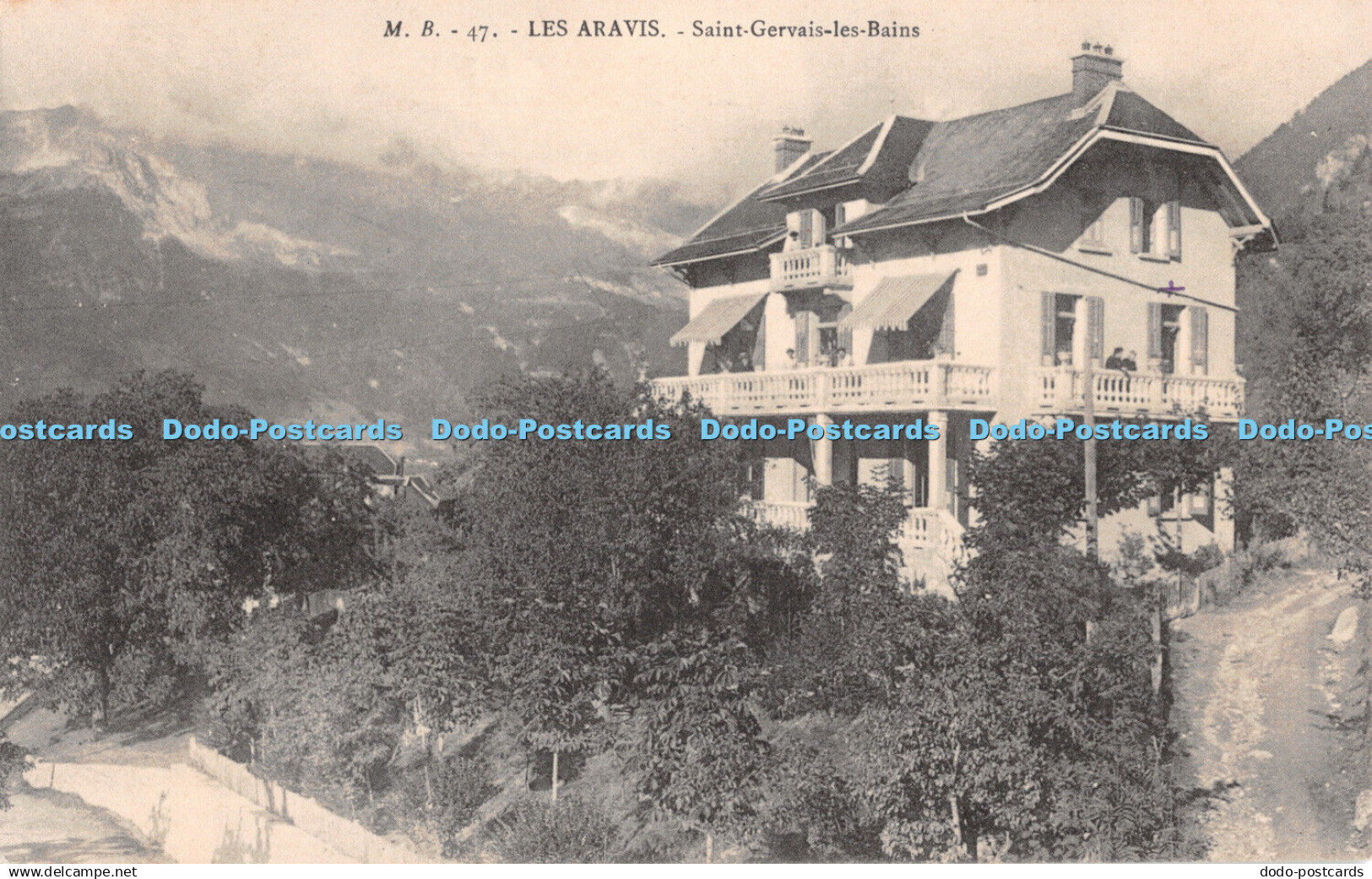 R496564 M B 47 Les Aravis Saint Gervais les Bains M Bourrey