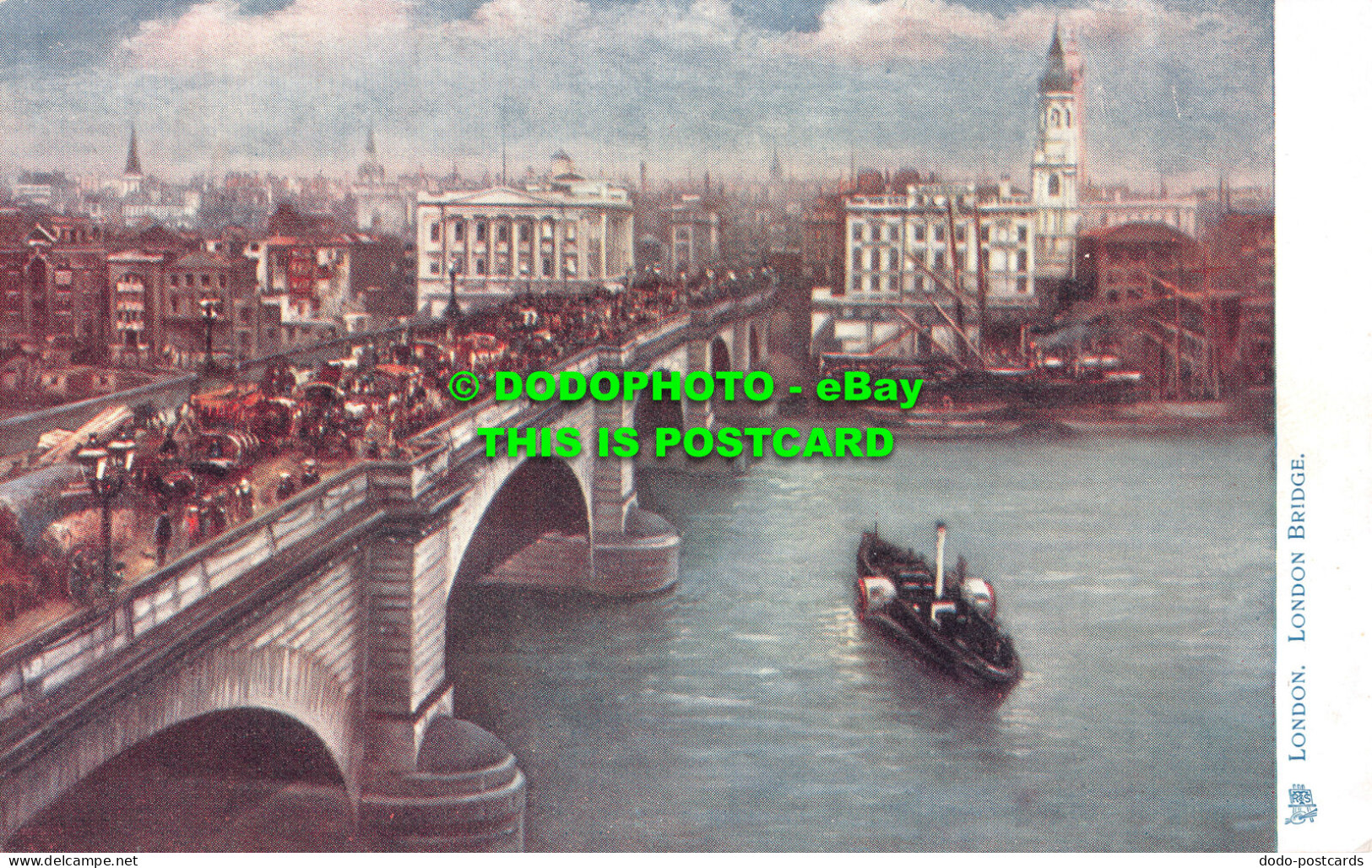 R498849 London. London Bridge. Tuck. London Series 770