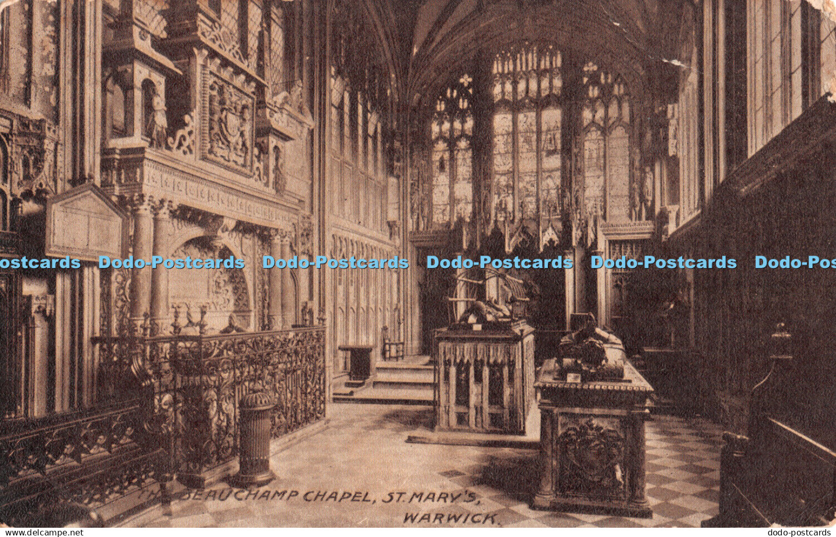 R513242 Warwick St Mary The Beauchamp Chapel 1907