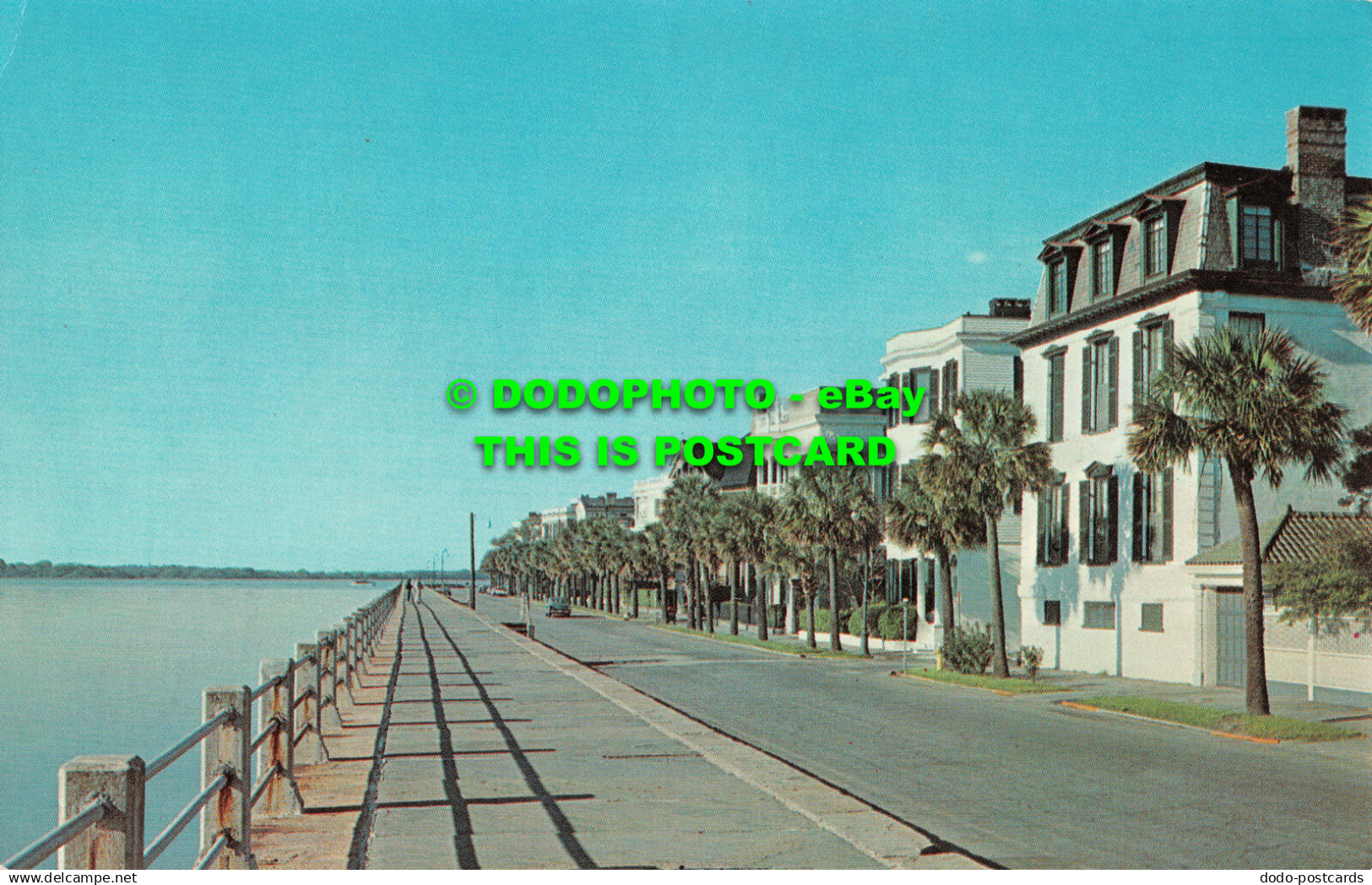 R513297 Charleston. S. C. East of High Battery. Charleston Post Card. Dexter Pre